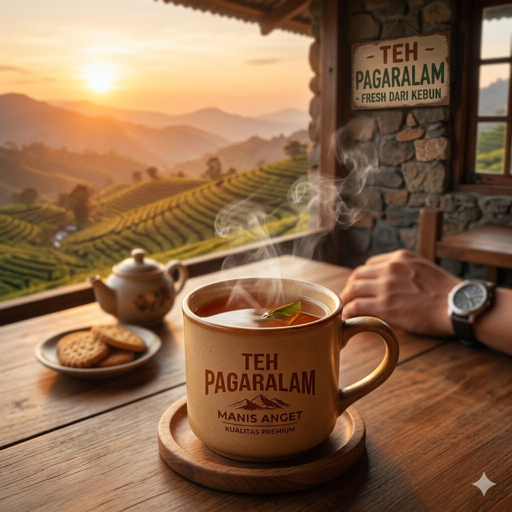 Teh Pagaralam Manis Anget